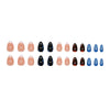 12 Sizes-24 PcsPress On Nails W2058