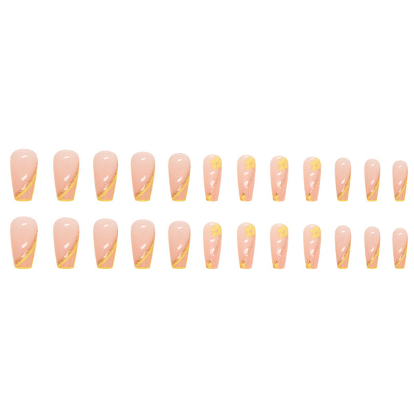 12 Sizes-24 Pcs Press On Nails W846