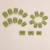 12 Sizes-24 Pcs Press On Nails CF028