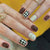 12 Sizes-24 Pcs Press On Nails R656