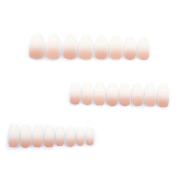 12 Sizes-24 Pcs Press On Nails JP3531