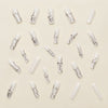 12 Sizes-24 Pcs Press On Nails Y186