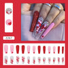 12 Sizes-24 Pcs Press On Nails Z267