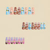12 Sizes-24 Pcs Press On Nails Y1025