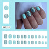 12 Sizes-24 Pcs Press On Nails W1393