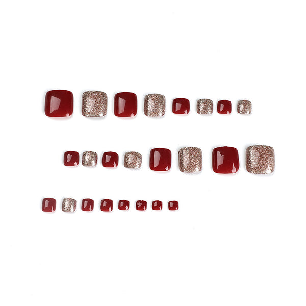 12 Sizes-24 Pcs Press On Nails JP2475