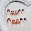 12 Sizes-24 Pcs Press On Nails Z964