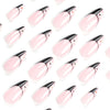 12 Sizes-24 Pcs Press On Nails JP2961