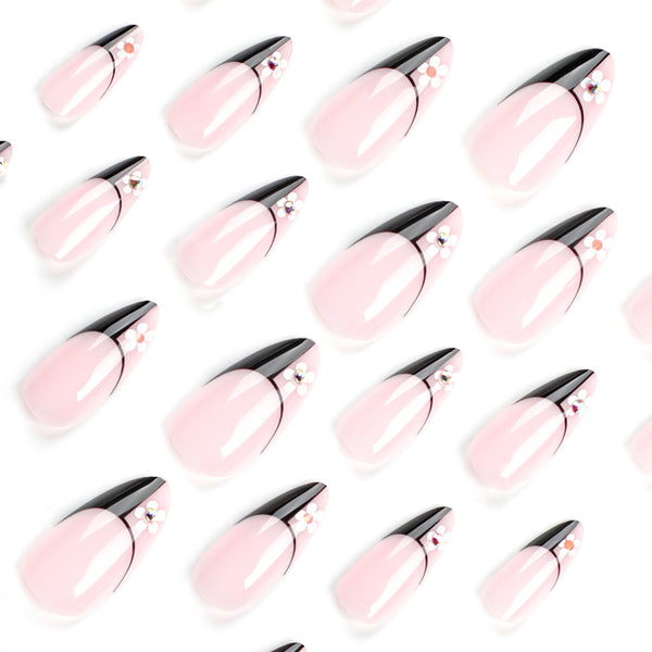 12 Sizes-24 Pcs Press On Nails JP2961