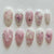 12 Sizes-24 Pcs Press On Nails Z936