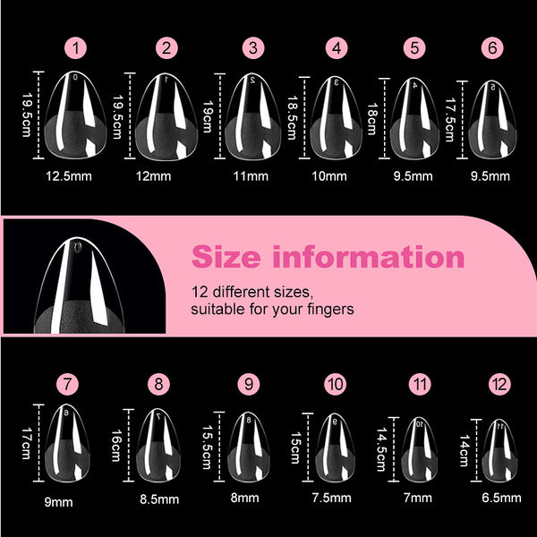120 Pcs Press On Nails BP005
