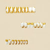 12 Sizes-24 Pcs Press On Nails Y547