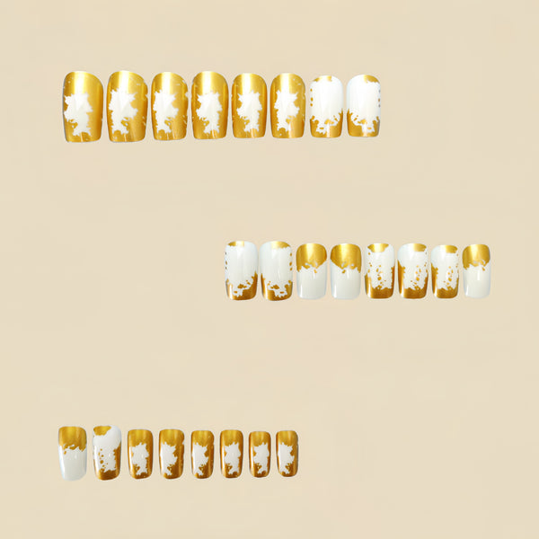 12 Sizes-24 Pcs Press On Nails Y547