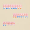 12 Sizes-24 Pcs Press On Nails Y1081