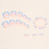 12 Sizes-24 Pcs Press On Nails F086