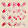 12 Sizes-24 Pcs Press On Nails Y1445