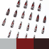 12 Sizes-24 Pcs Press On Nails JP2052