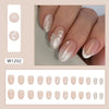 12 Sizes-24 Pcs Press On Nails W1202