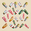 12 Sizes-24 Pcs Press On Nails Y1318