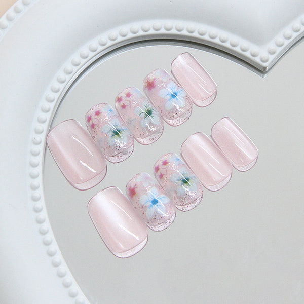 12 Sizes-24 Pcs Press On Nails My228