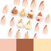 12 Sizes-24 Pcs Press On Nails JP2802