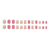 12 Sizes-24 Pcs Press On Nails W980