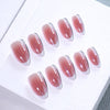 12 Sizes-24 Pcs Press On Nails JL0704