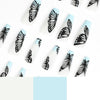 12 Sizes-24 Pcs Press On Nails JP1618