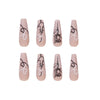 12 Sizes-24 Pcs Press On Nails JP1146