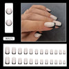 12 Sizes-24 Pcs Press On Nails W425