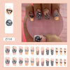 12 Sizes-24 Pcs Press On Nails Z718