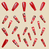 12 Sizes-24 Pcs Press On Nails Y442