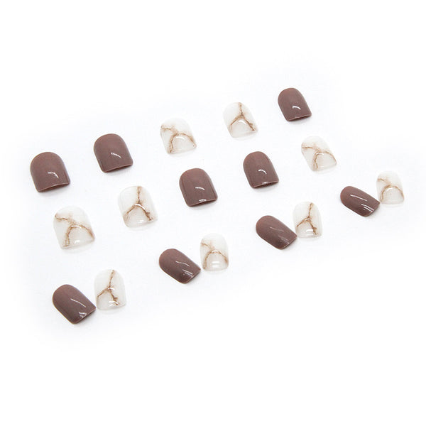12 Sizes-24 Pcs Press On Nails R645