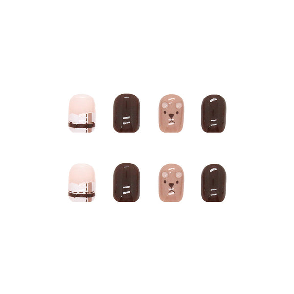 12 Sizes-24 Pcs Press On Nails Z438