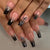 12 Sizes-24 Pcs Press On Nails W471