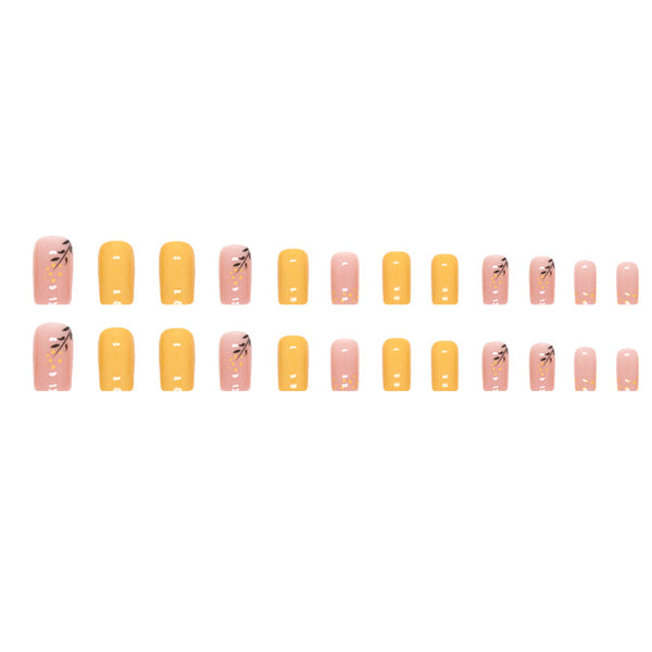 12 Sizes-24 Pcs Press On Nails W685