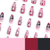 12 Sizes-24 Pcs Press On Nails JP2940