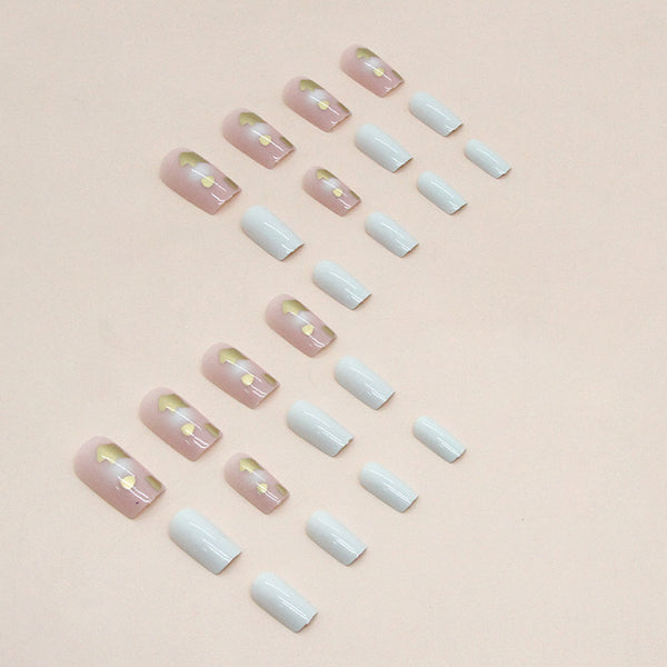 12 Sizes-24 Pcs Press On Nails W600