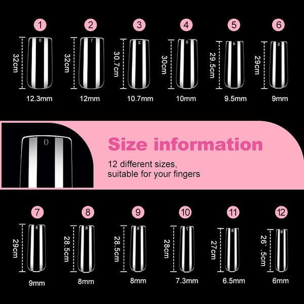 120 Pcs Press On Nails BP004