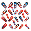 12 Sizes-24 Pcs Press On Nails Y1200