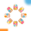 12 Sizes-24 Pcs Press On Nails C1671