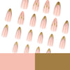 12 Sizes-24 Pcs Press On Nails JP3840