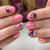 12 Sizes-24 Pcs Press On Nails W1423