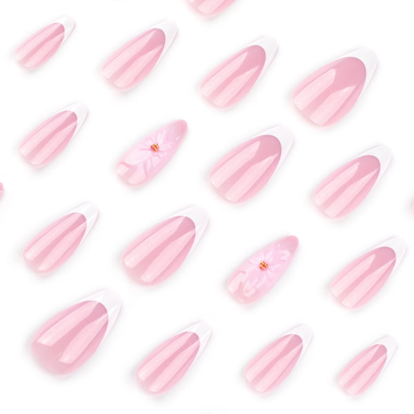 12 Sizes-24 Pcs Press On Nails JP3893