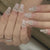 12 Sizes-24 Pcs Press On Nails JP1315