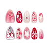 12 Sizes-24 Pcs Press On Nails JP3256