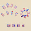 12 Sizes-24 Pcs Press On Nails Y654