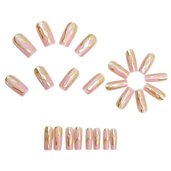 12 Sizes-24 Pcs Press On Nails Y2026