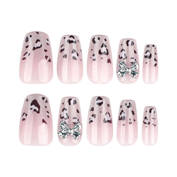 12 Sizes-24 Pcs Press On Nails JP4051