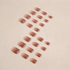 12 Sizes-24 Pcs Press On Nails R162